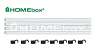 Homebox Stangen Set 100 Fixture Poles 22mm