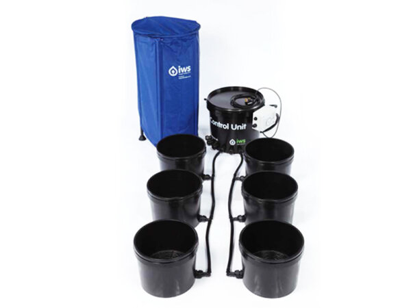 IWS Flood and Drain Basic System 24 POT inkl. Flextank 250l