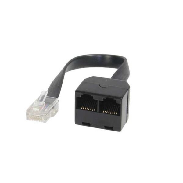 GrowControl RJ45 Kabel Y Verbinder (1x RJ45 Stecker 2xRJ45 Dose)