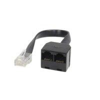 GrowControl RJ45 Kabel Y Verbinder (1x RJ45 Stecker...