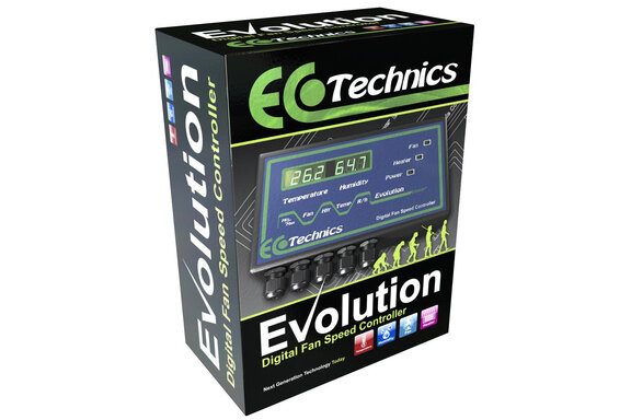 Ecotechnics Evolution Fancontroller Temperatur Luftfeuchte