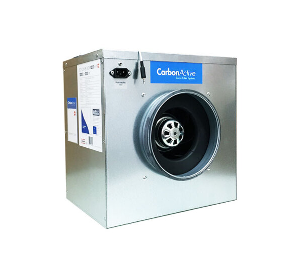 CarbonActive EC Silent Box 280m&sup3;/h 125mm mit Drehzahlregler