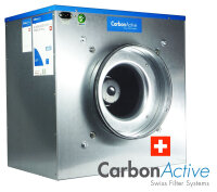 CarbonActive EC Silent Box 5000m&sup3;/h 400mm 1400 Pa 400V